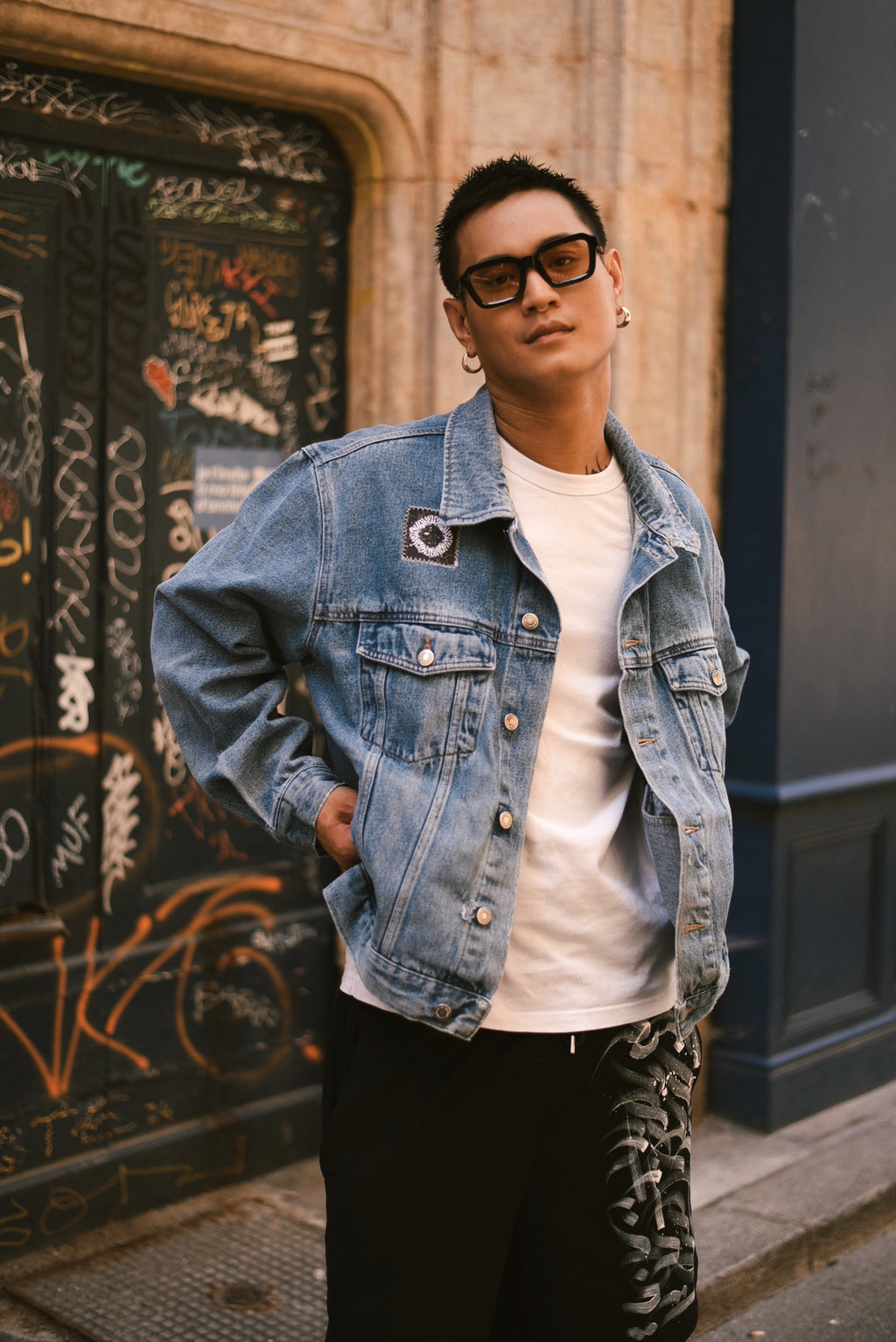 Veste en Jean