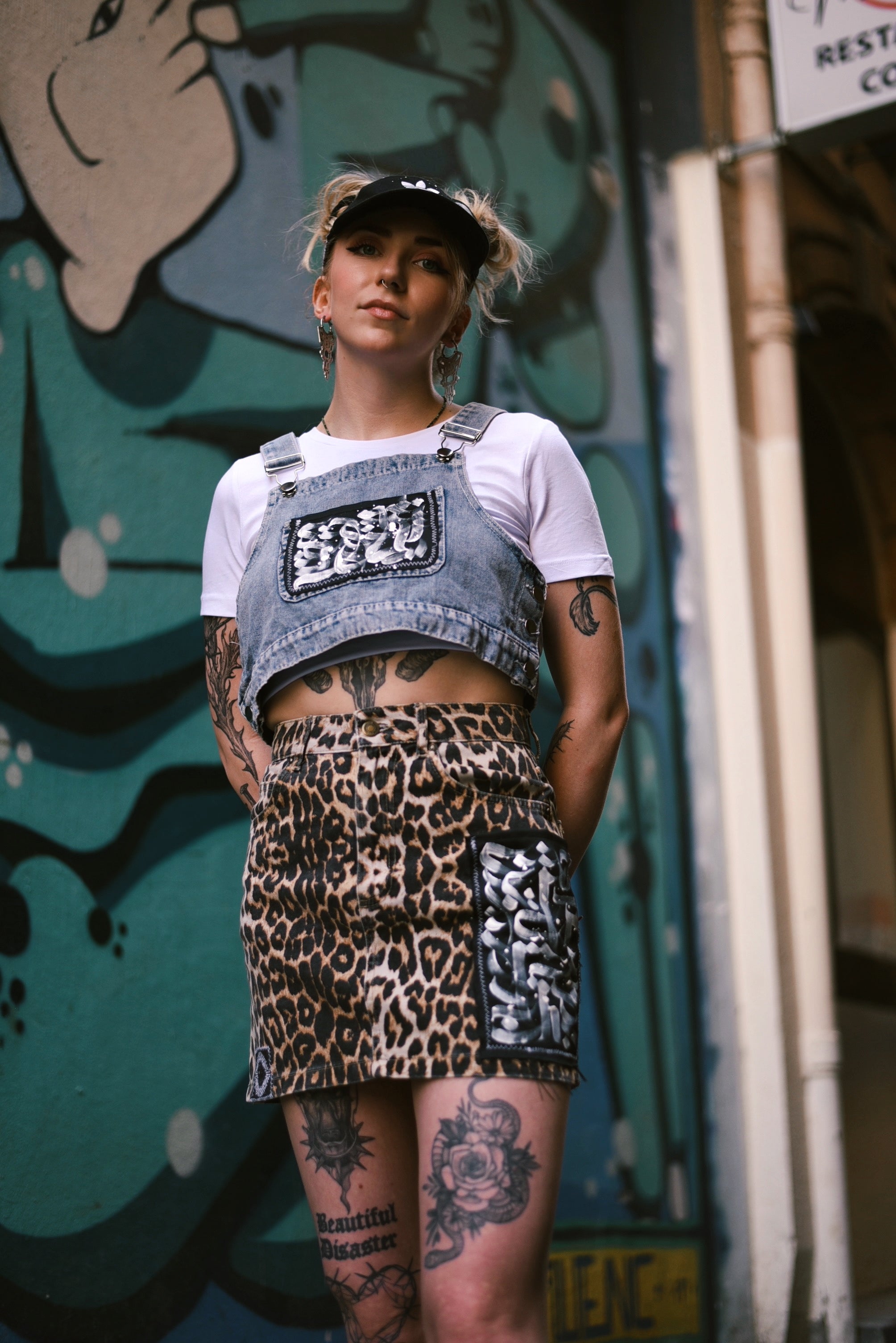 Crop Top Salopette