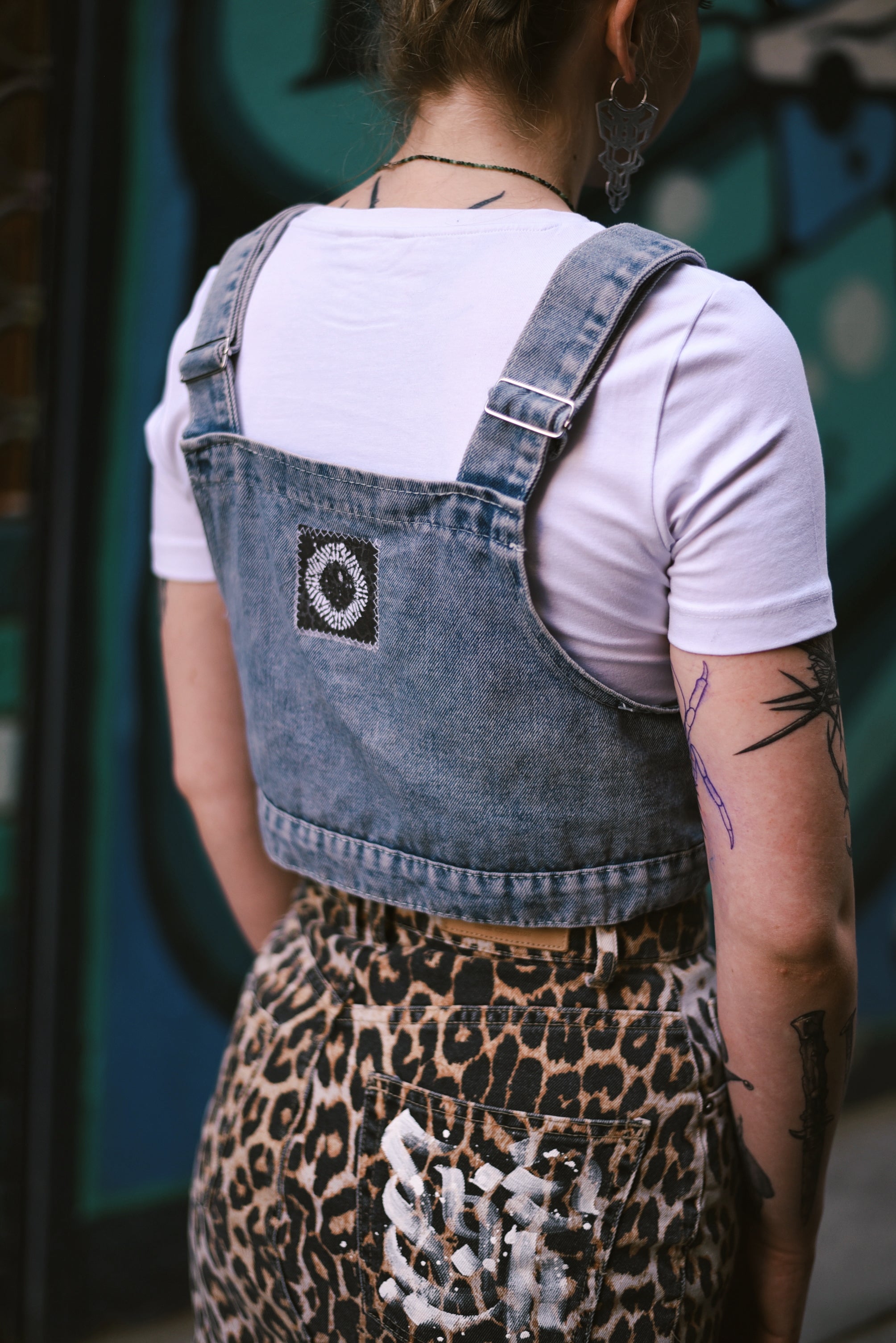 Crop Top Salopette